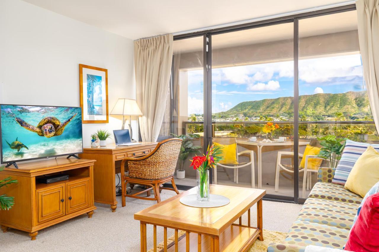 Great Diamond Head Views, 2Br Condo With Free Parking! Honolulu Exteriör bild